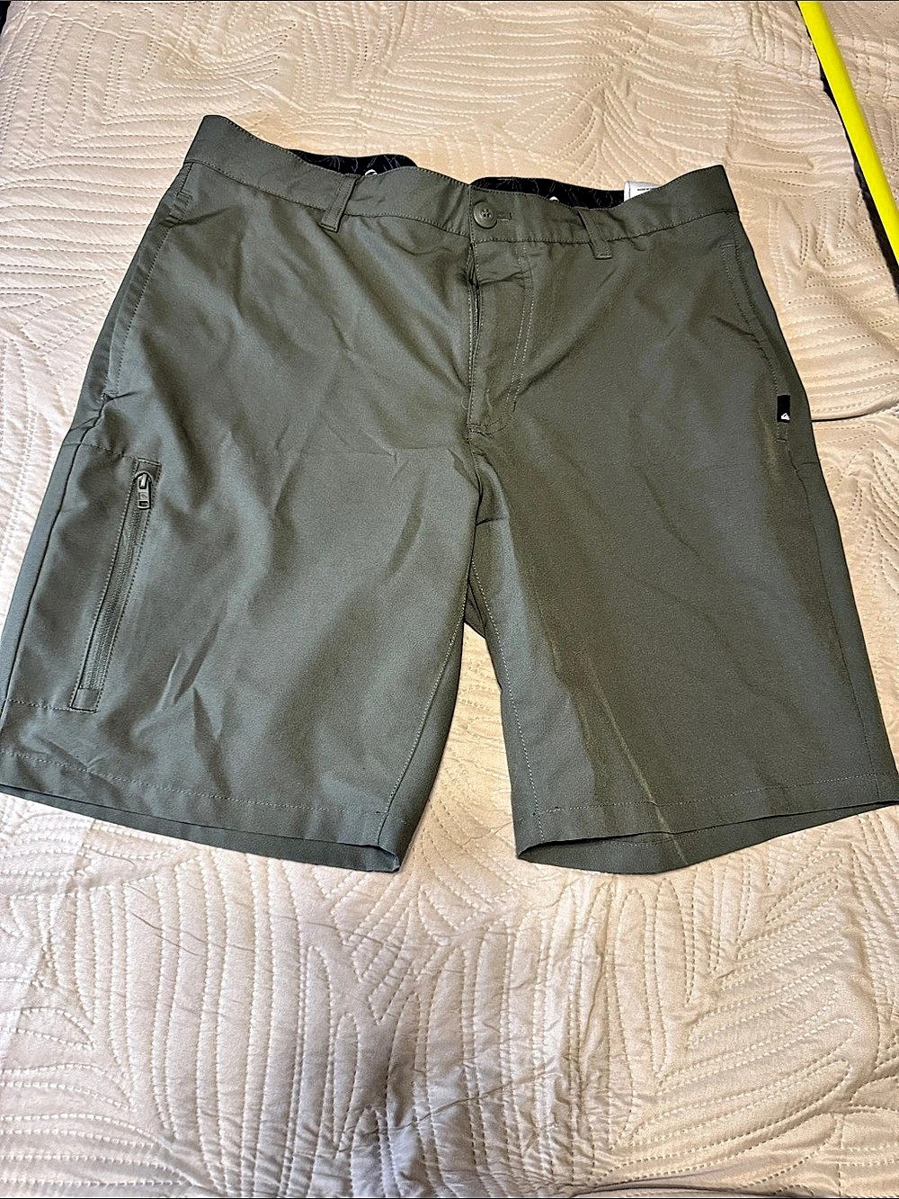 Quiksilver Men's Hybrid Shorts Green Waist 32